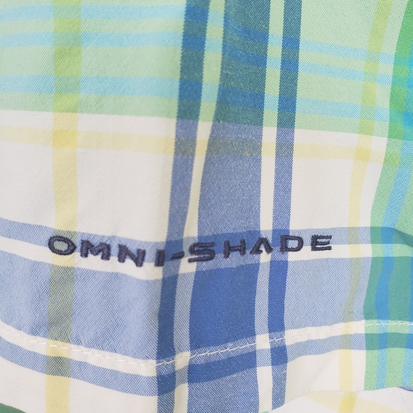 COLOMBIA PFG Super Bahama Plaid Button Down Shirt!!! - Picture 5 of 11